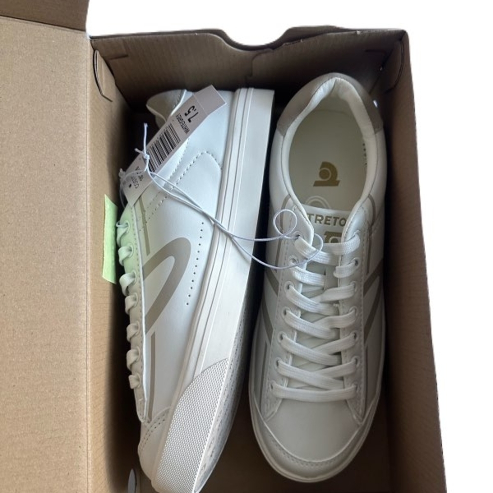 Tretorn Ladies Hopoer  White Sneakers - Picture 15 of 15